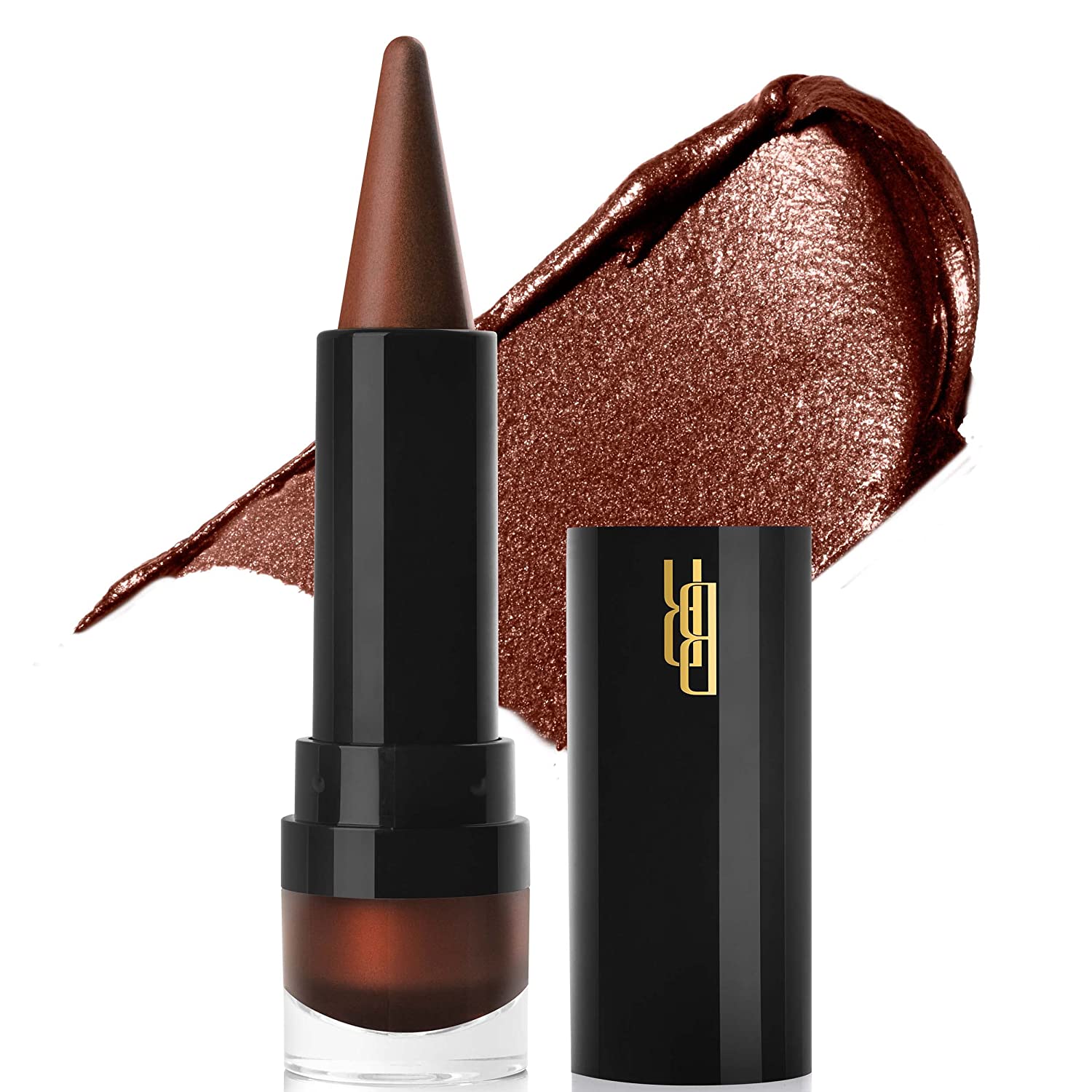 251102113044802_1 Black Radiance Metalicious Metallic Lipstick Lip Sculptor Lava Chrome (Burgundy) - Image 1